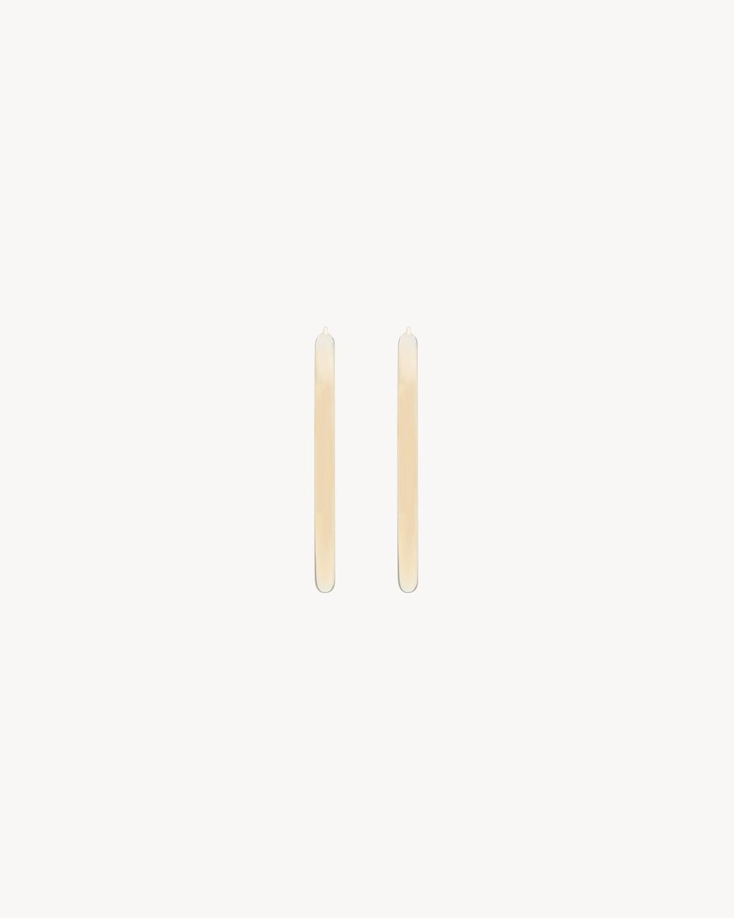 Saint Laurent Multicolor Hoop Earrings