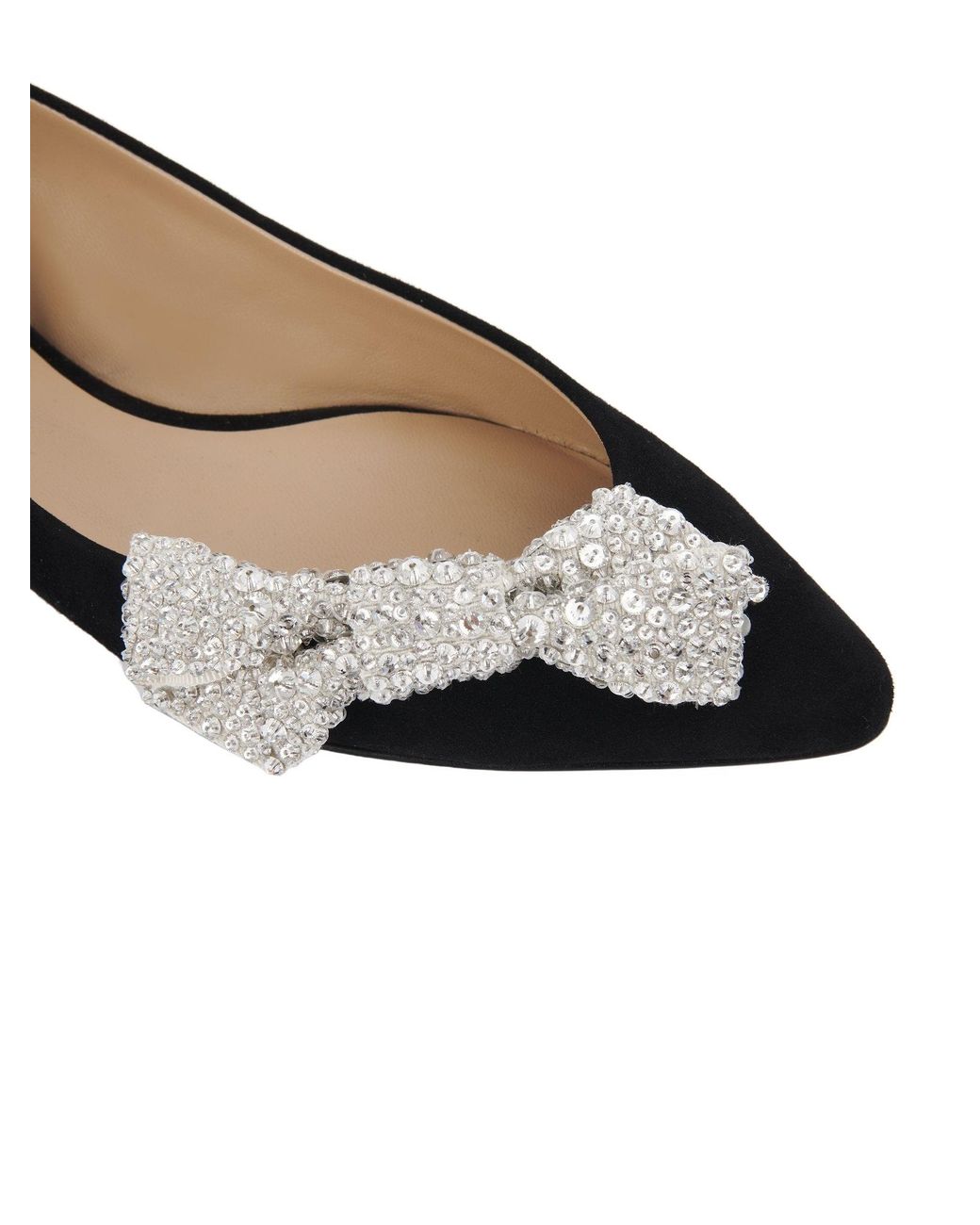 Chloé Black Théa Flat Ballet Shoes