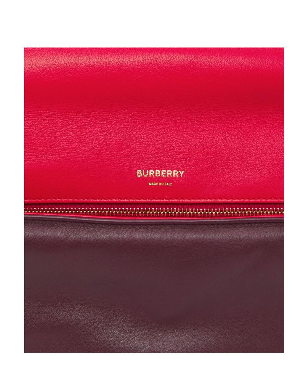 Burberry Purple Small Olympia Shoulder Bag