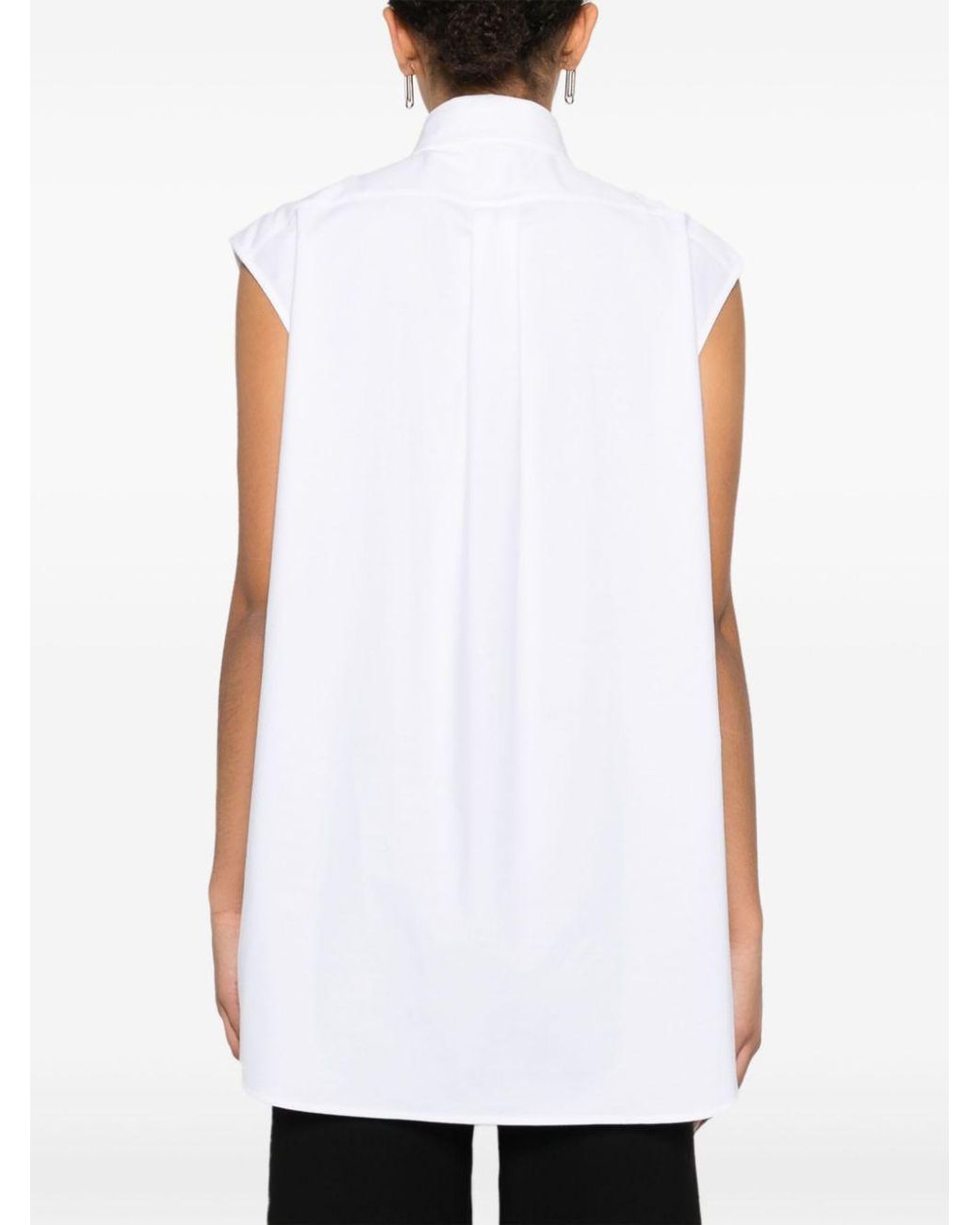 Prada White Oxford Shirt