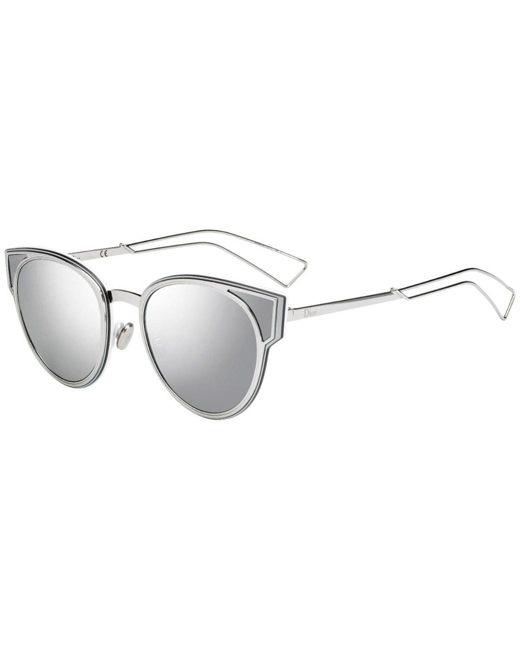Dior White Logo Sunglasses
