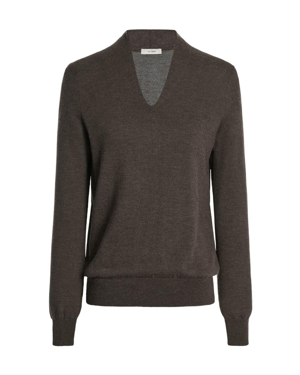 The Row Black Piro Sweater