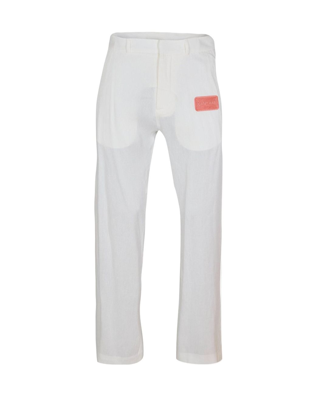 Off-White c/o Virgil Abloh White Logo Casual Pants for men