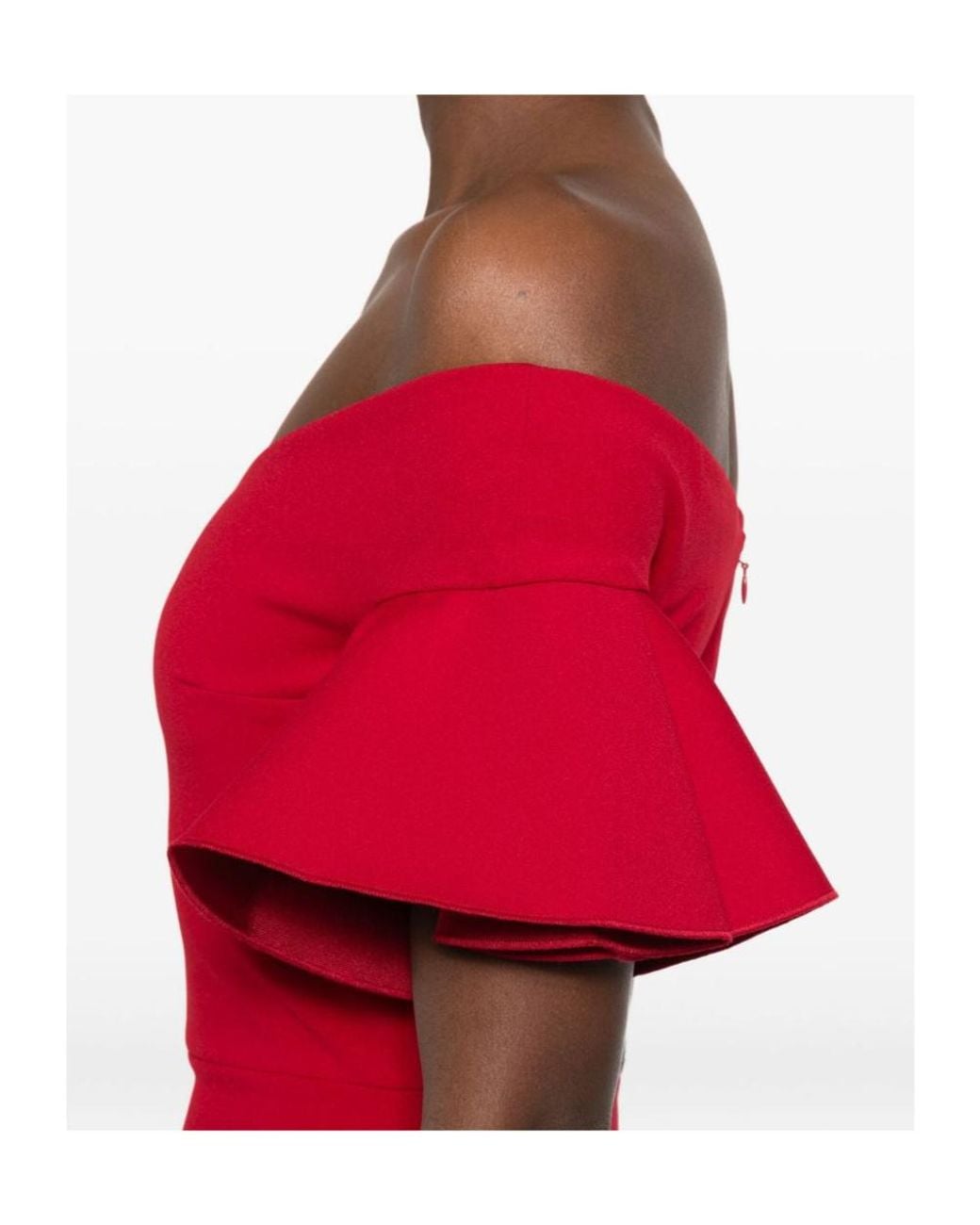 Solace London Red Cielo Maxi Dress