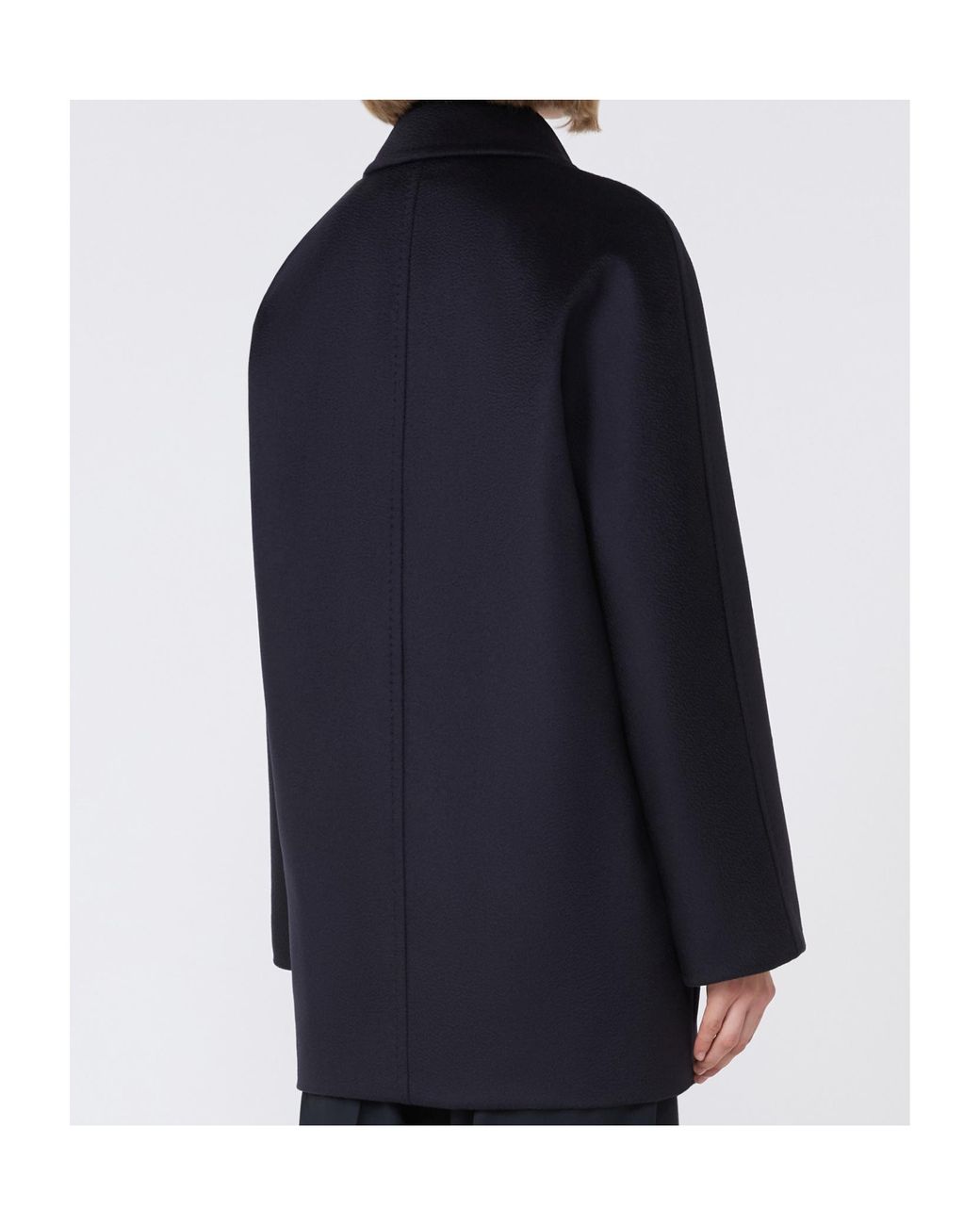 Max Mara Blue Studio Sheree Double-Breasted Blazer