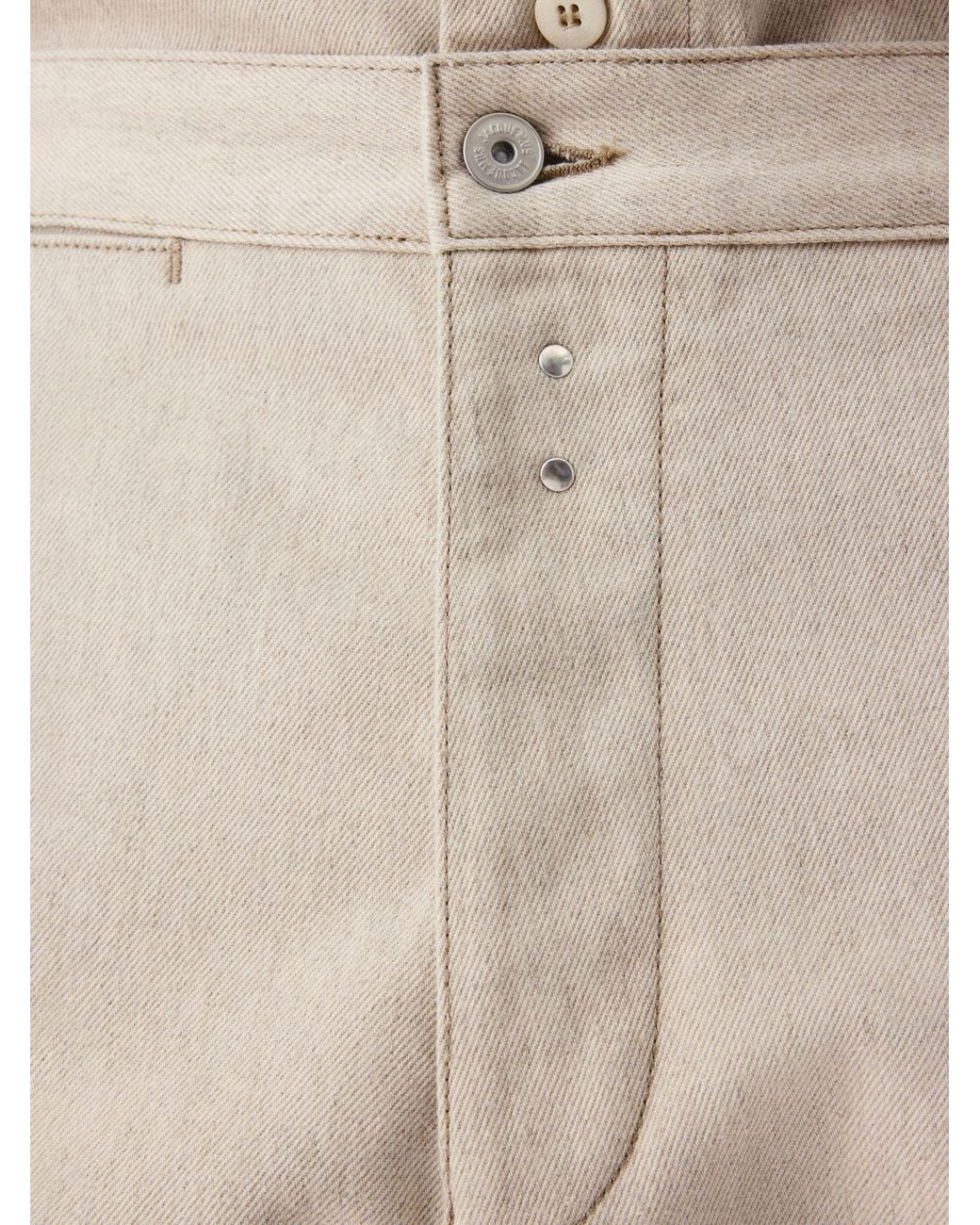Jacquemus Natural Paysan De Nîmes Straight-Leg Pants for men