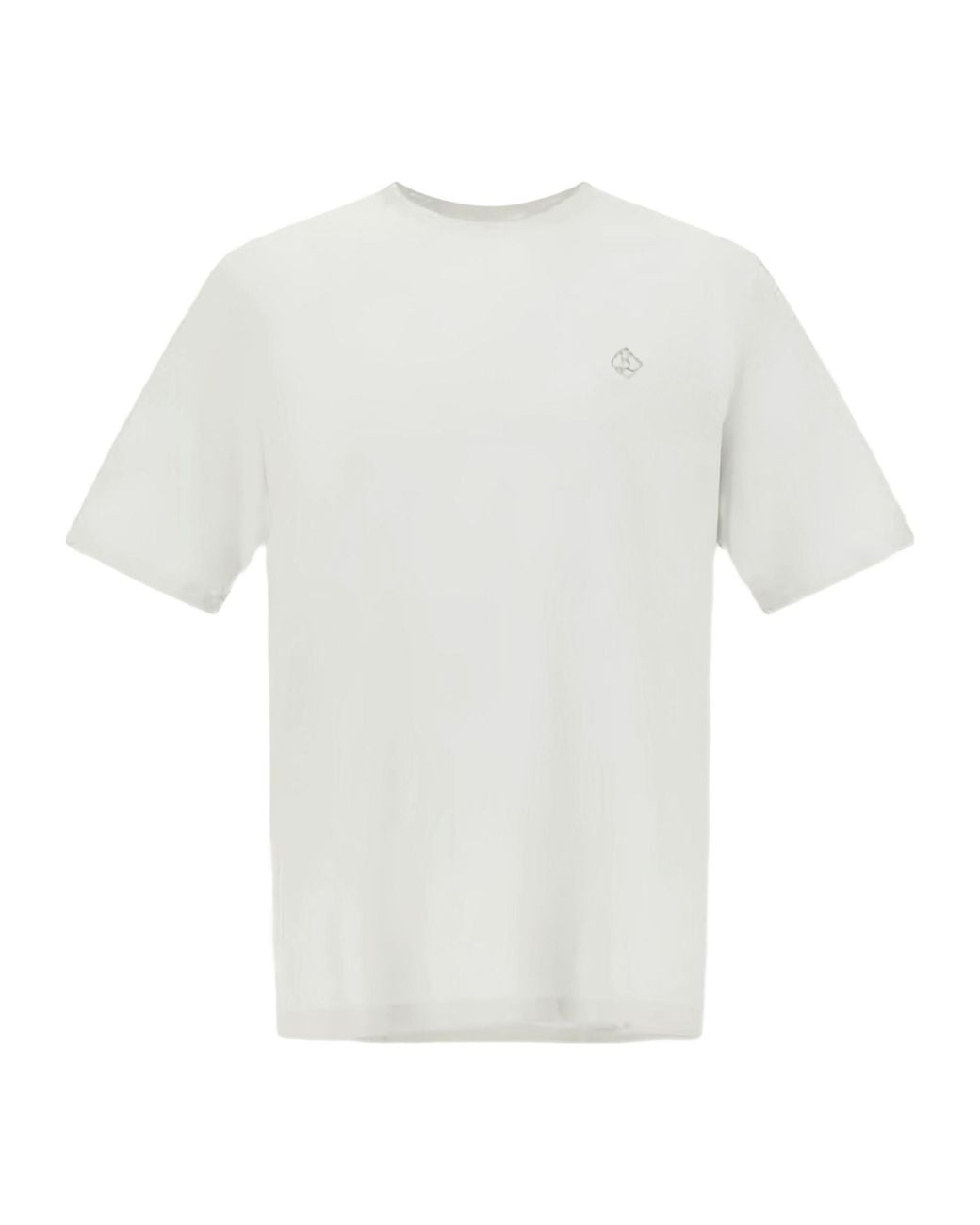 Herno White Logo T-Shirt for men