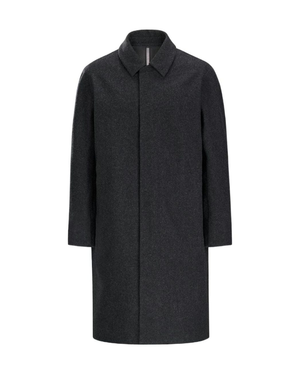 Veilance Blue Alar Wool Coat for men