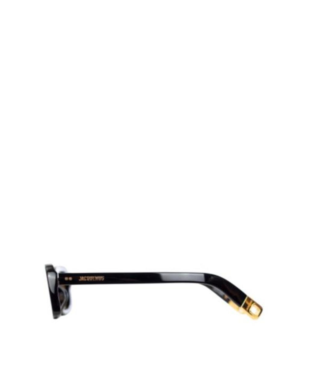 Jacquemus White Rectangle Frame Sunglasses