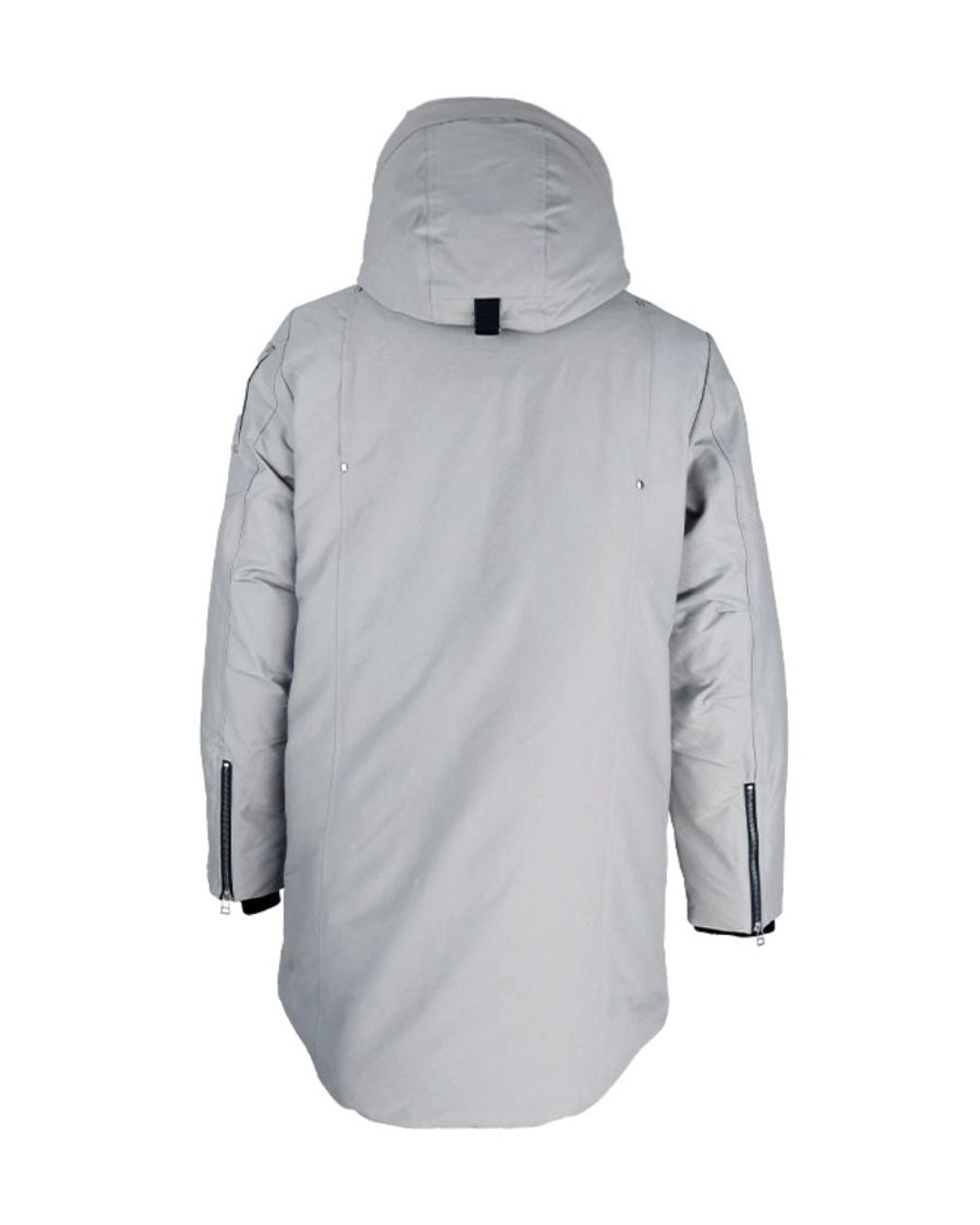 Moose Knuckles Gray Saint Ulric Padded Parka for men