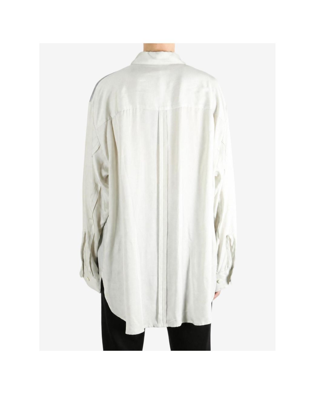 Undercover White Long-Sleeved Shirt for men