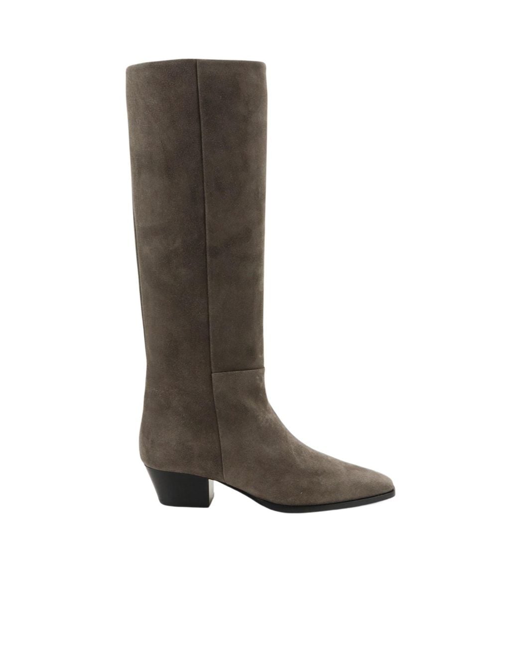 Aeyde Brown Medea Suede Boots