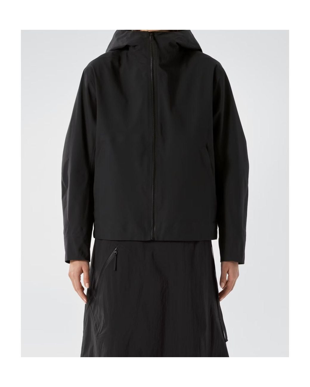 Veilance Black Asset Sl Hooded Jacket
