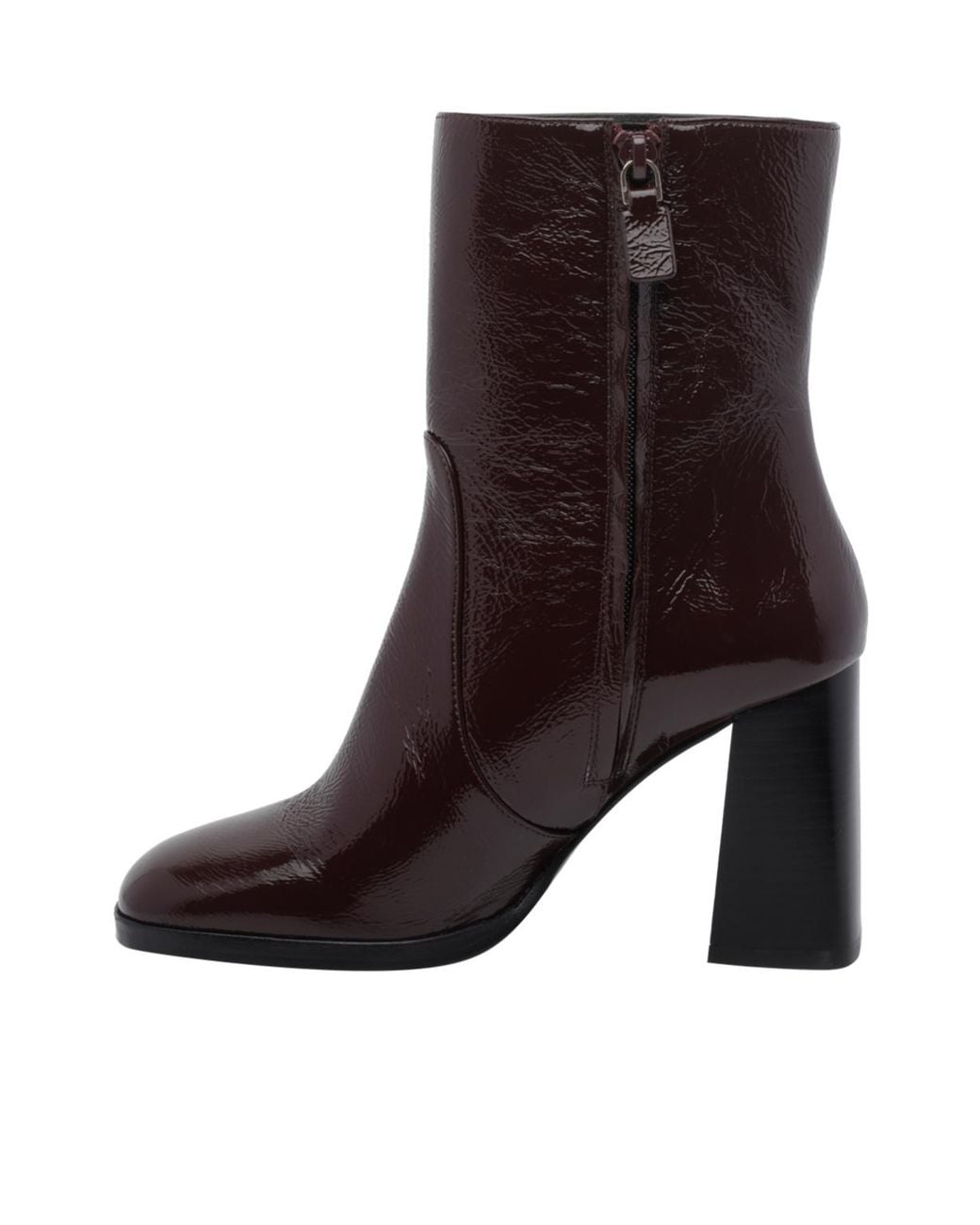 Stuart Weitzman Brown Vera Zip Bootie