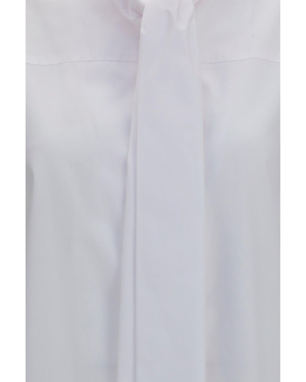 Dries Van Noten White Loose Cotton Shirt