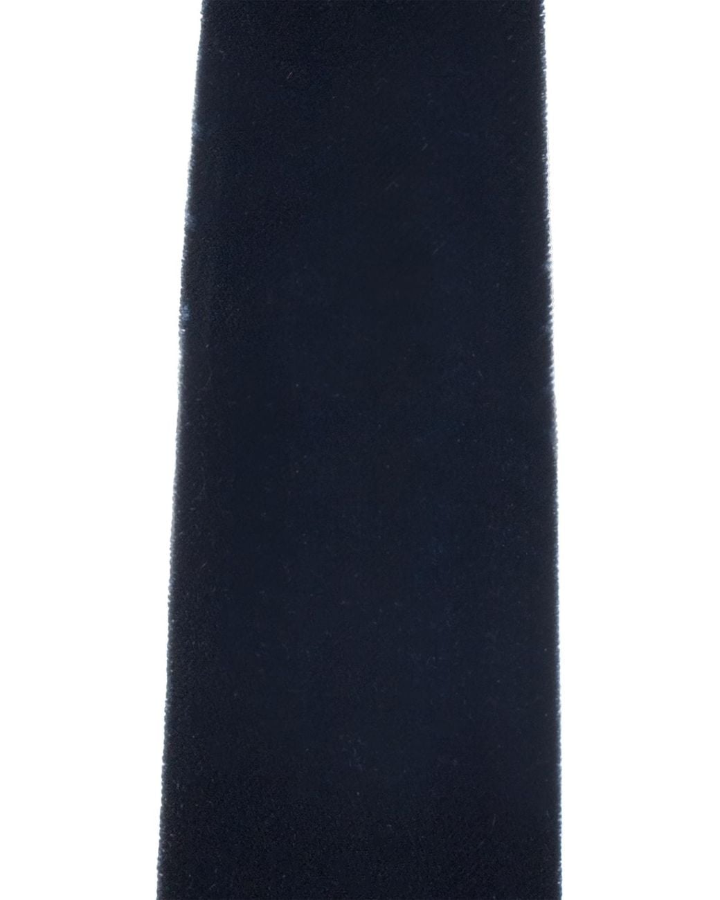 Giorgio Armani Blue Wrap Look Velvet Tie for men