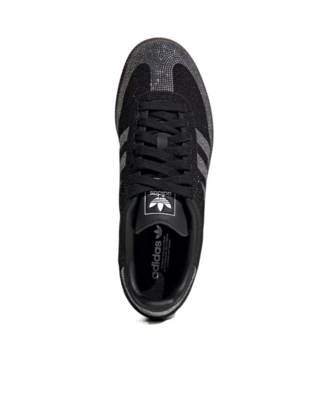 Adidas Originals Black Samba Og Embellished Low-Tops for men