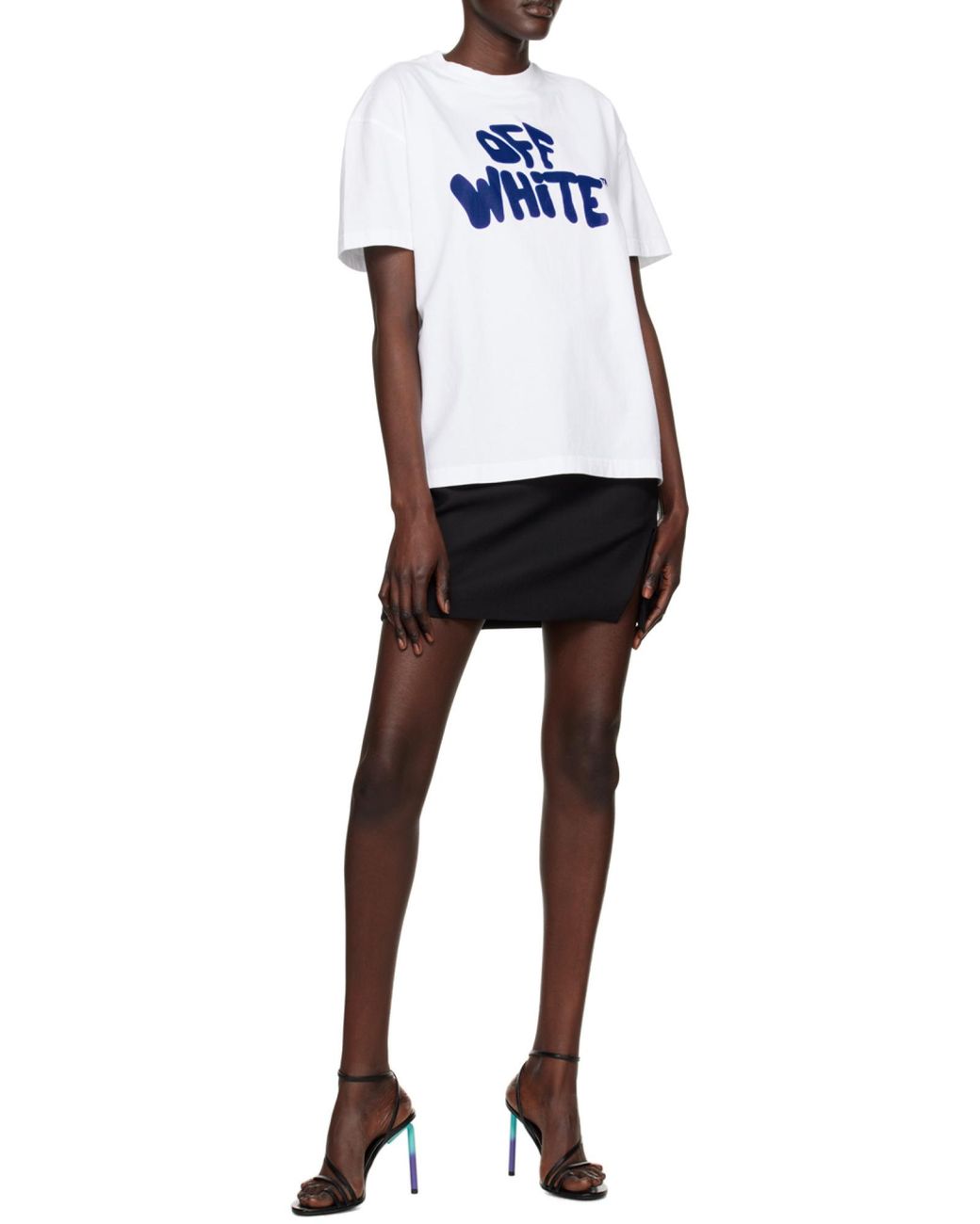 Off-White c/o Virgil Abloh White Logo Print T-Shirt