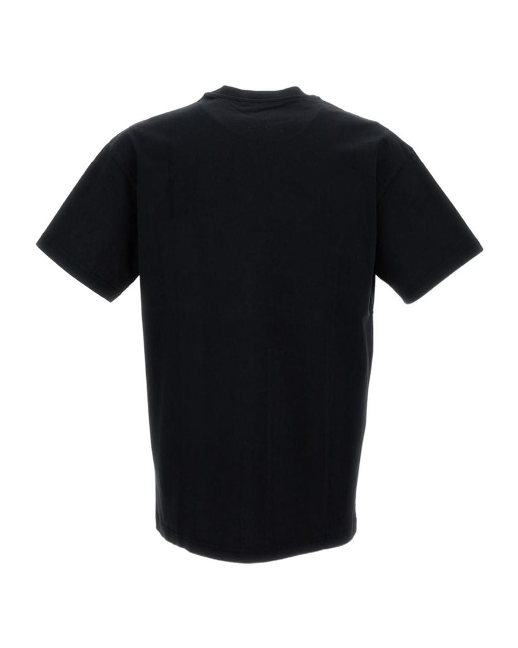 Givenchy Black Graphic Printed Crewneck T-Shirt for men