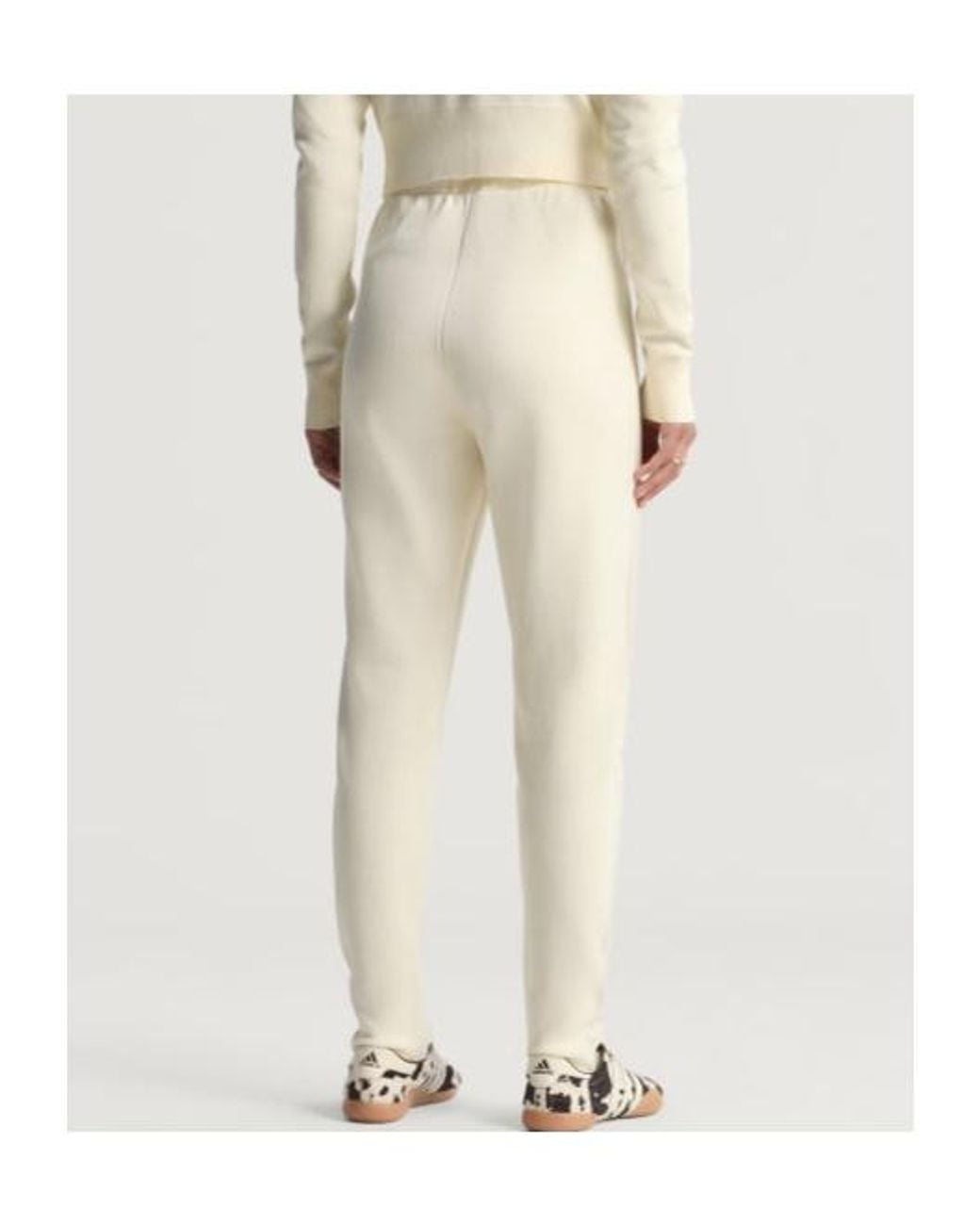 Adidas Originals White Adidas Stirrups Track Pants