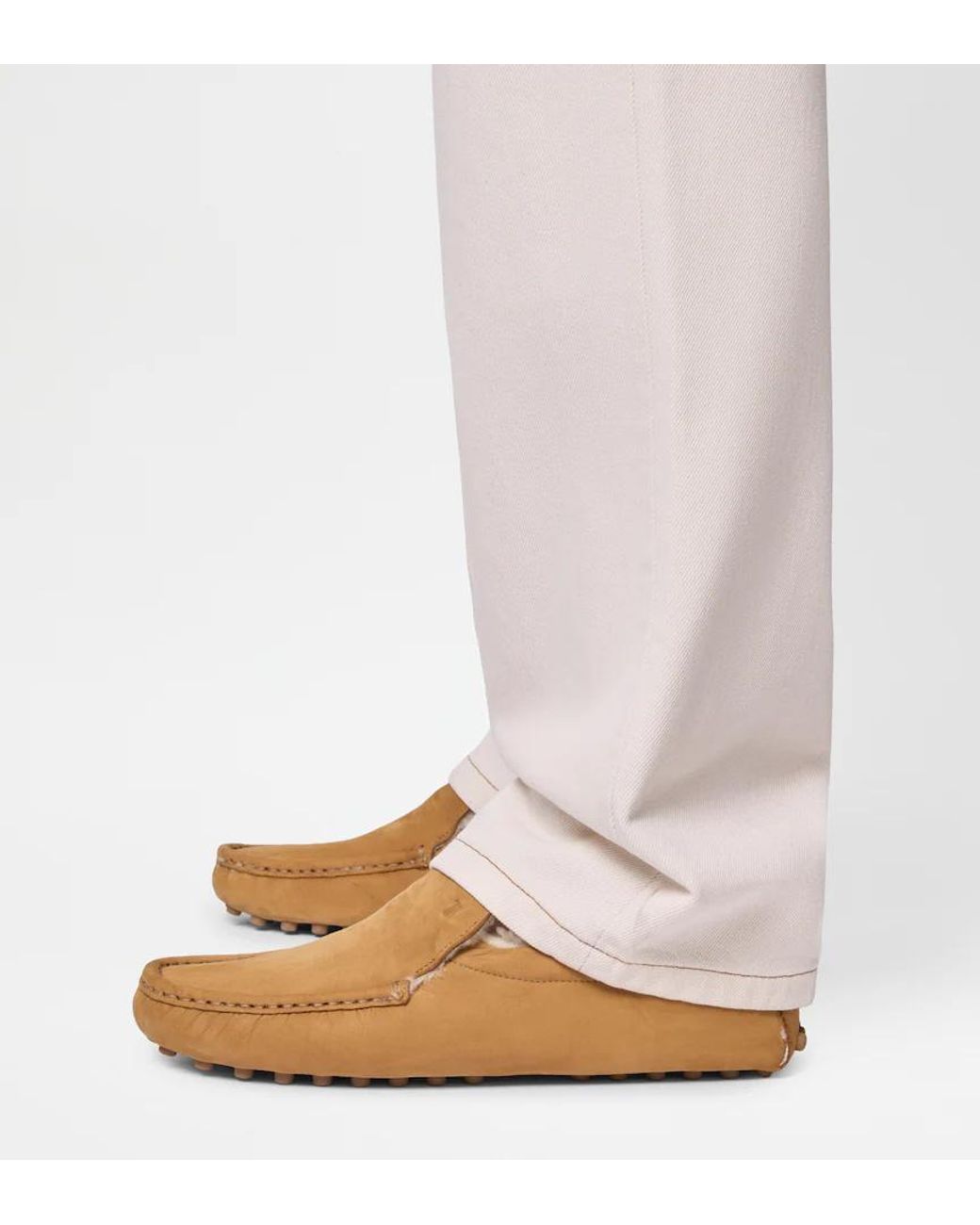 Tod's Brown Glove Gommino Loafers