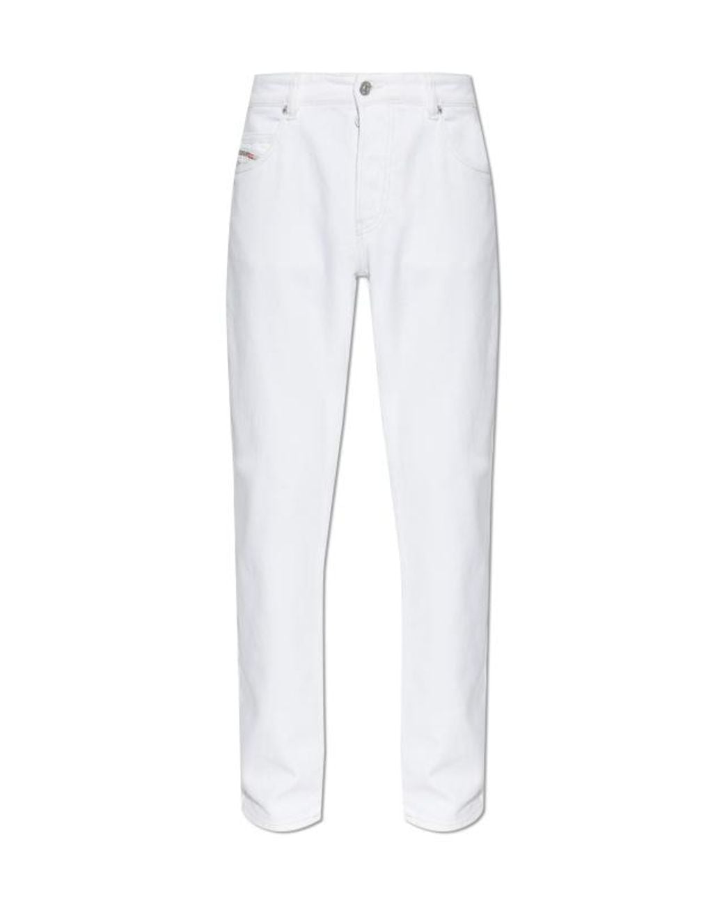 DIESEL White 1993-D-Vyl Jeans for men