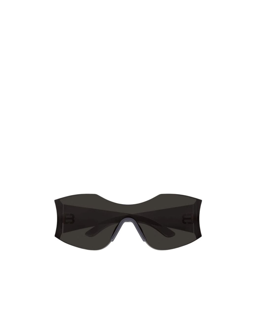 Balenciaga Black Eyewear Geometric Frame Sunglasses for men