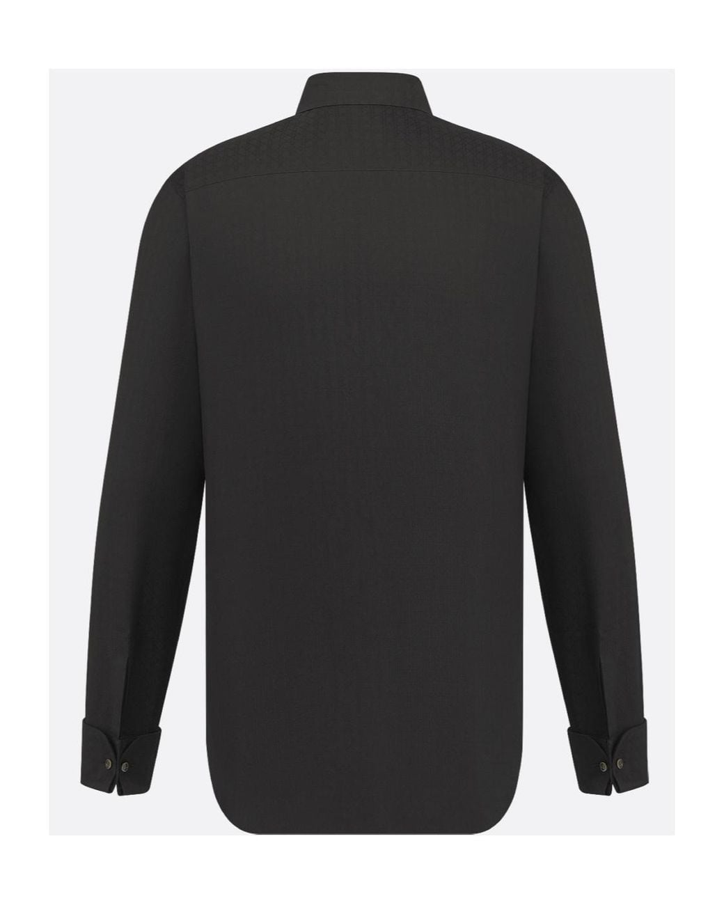 Dior Black Shirt With French Cuffs for men