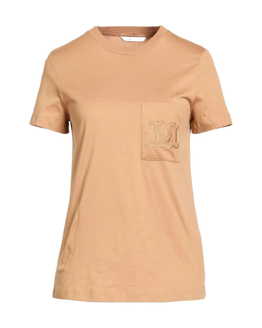 Max Mara Natural Plain Colour T-Shirts