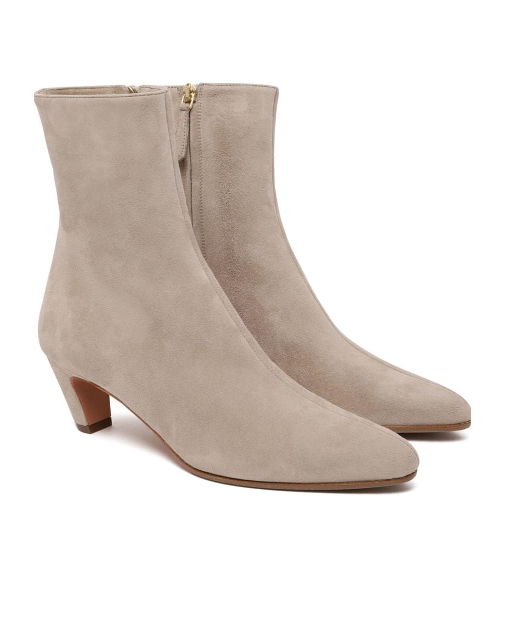 Aquazzura Multicolor Sloan Almond Toe Boots