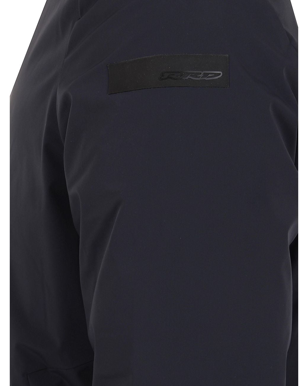 Rrd Blue Montecristo Reversible Quilted Hooded Jacket for men