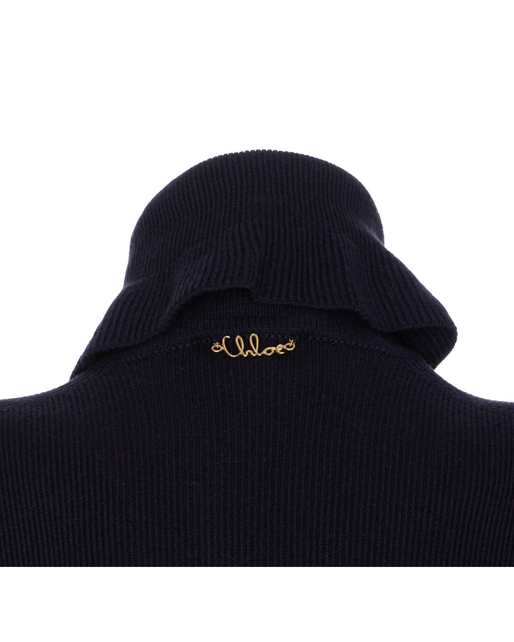 Chloé Blue Turtleneck Sweater