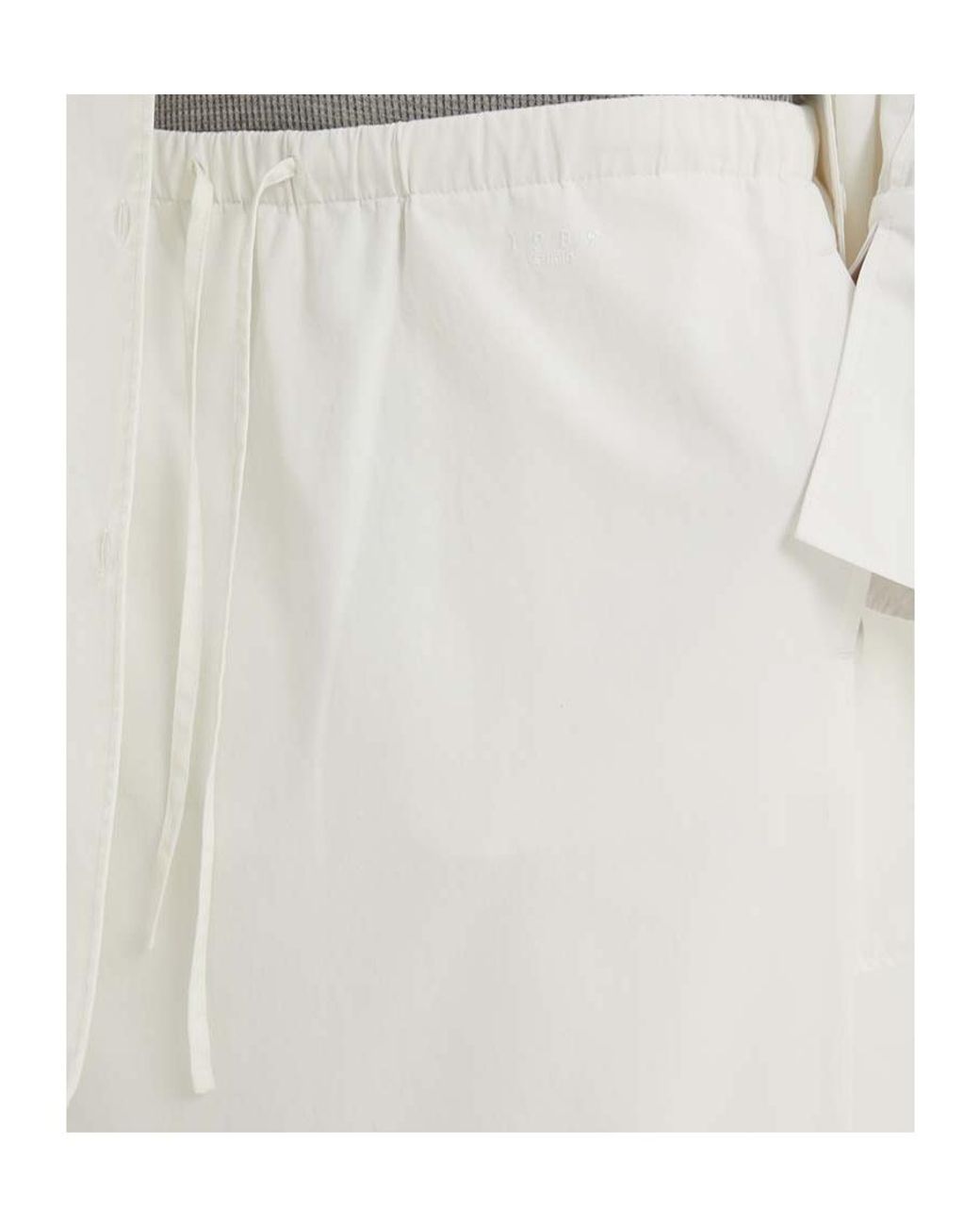 1989 STUDIO White Asymmetrical Midi Skirt