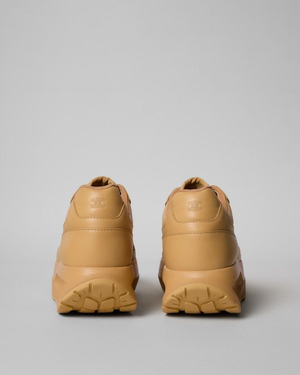 Céline Natural Rock Wedge Sneakers