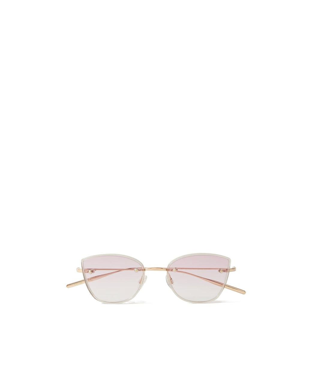 Barton Perreira White Casual Plain Glasses