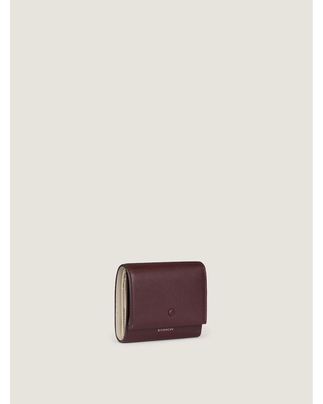 Givenchy Purple Day Trifold Wallet
