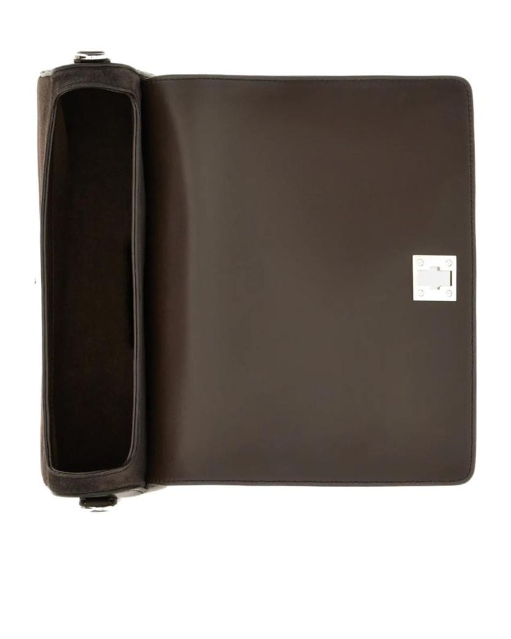 Hogan Black H-Turn Flap Bag