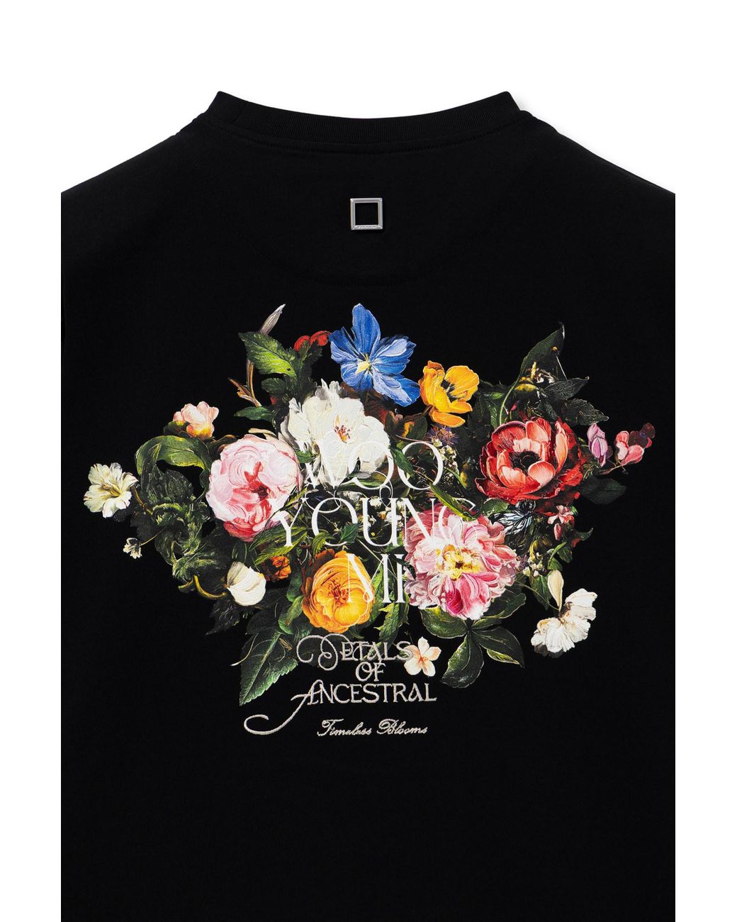 Wooyoungmi Black Logo Crew Neck T-Shirt