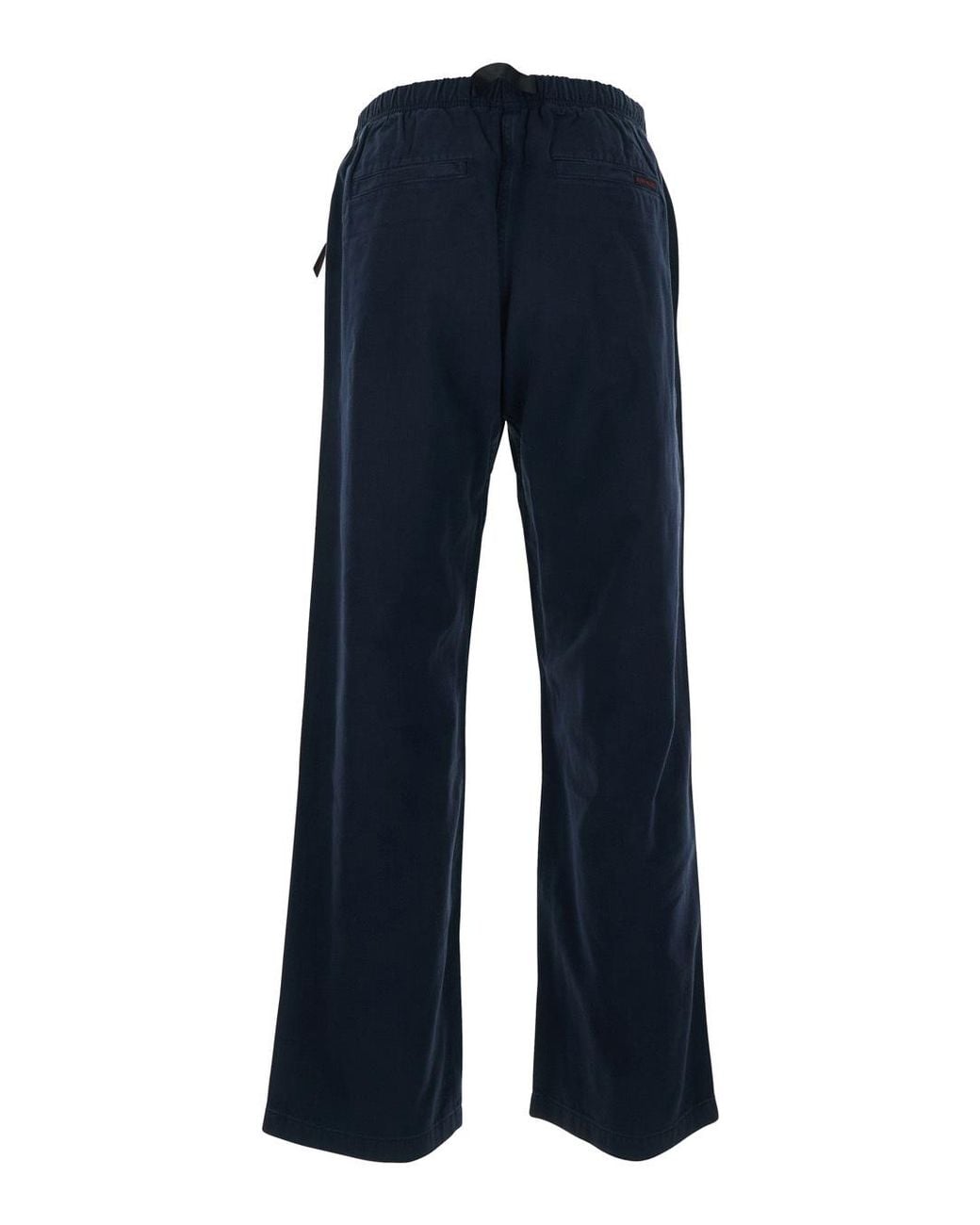 Gramicci Blue Elasticated Belted Pants for men