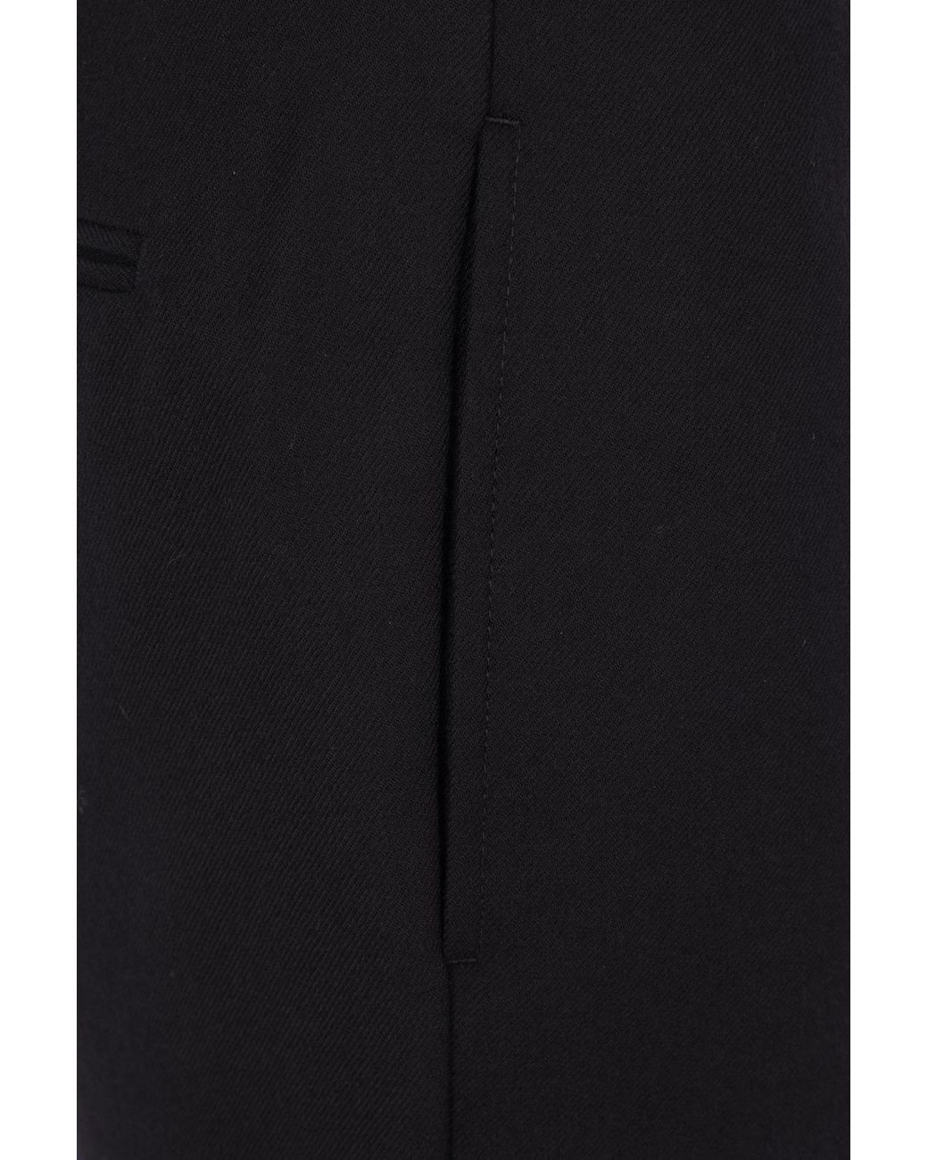 Maison Margiela Black Pantalon À Lien De Resserrage