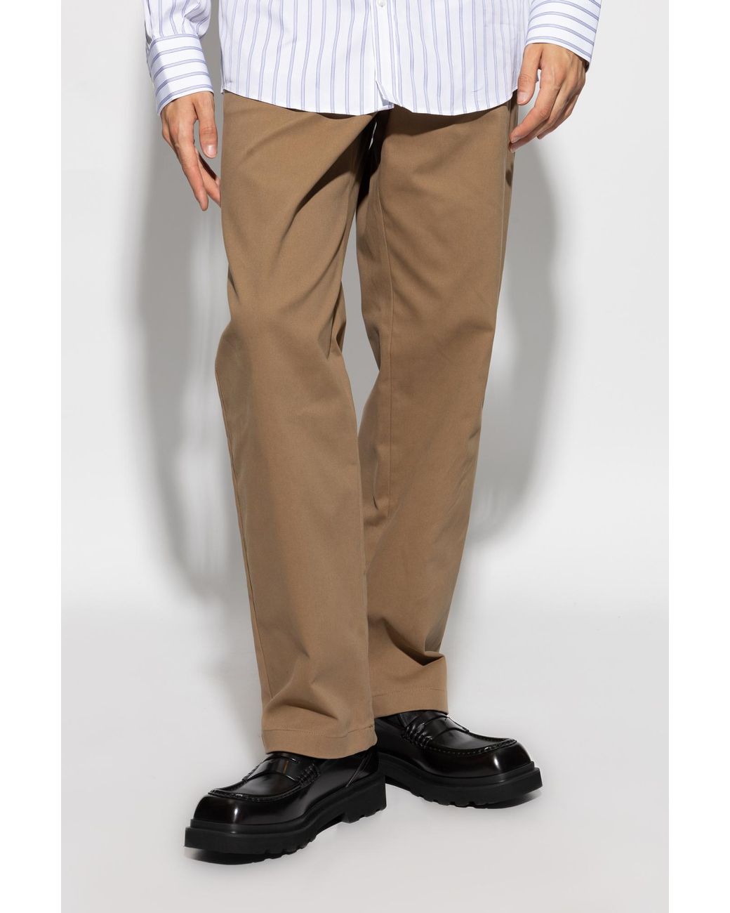 Dolce & Gabbana Natural Drill Sports Pants for men