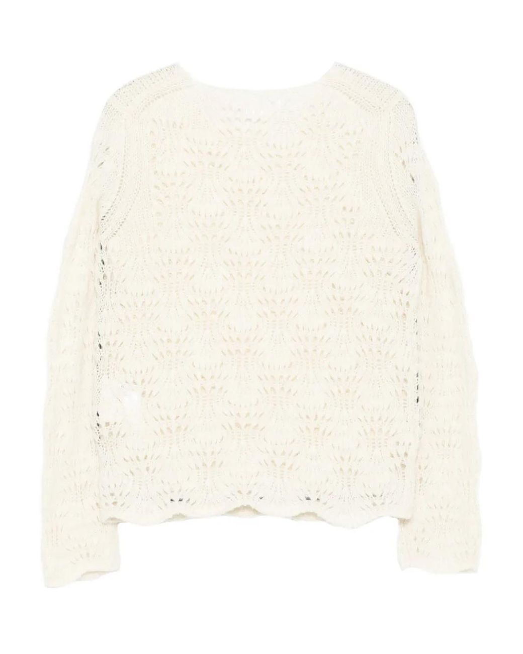 Comme des Garçons Natural Knitted Top