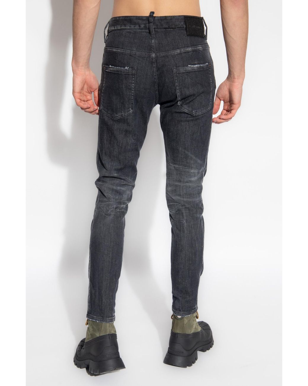 DSquared² Blue Skater Slim-Fit Jeans for men