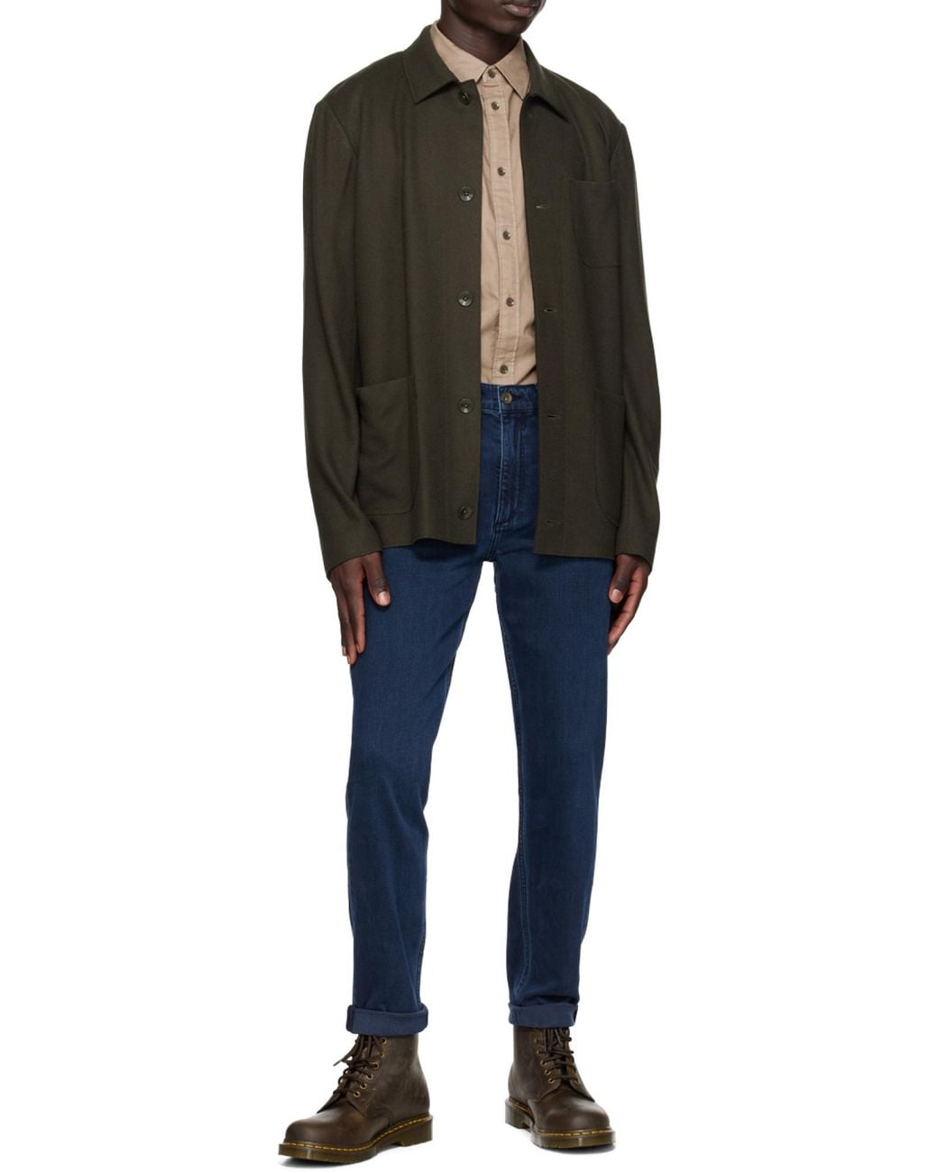Rag & Bone Natural Long-Sleeved Shirt for men