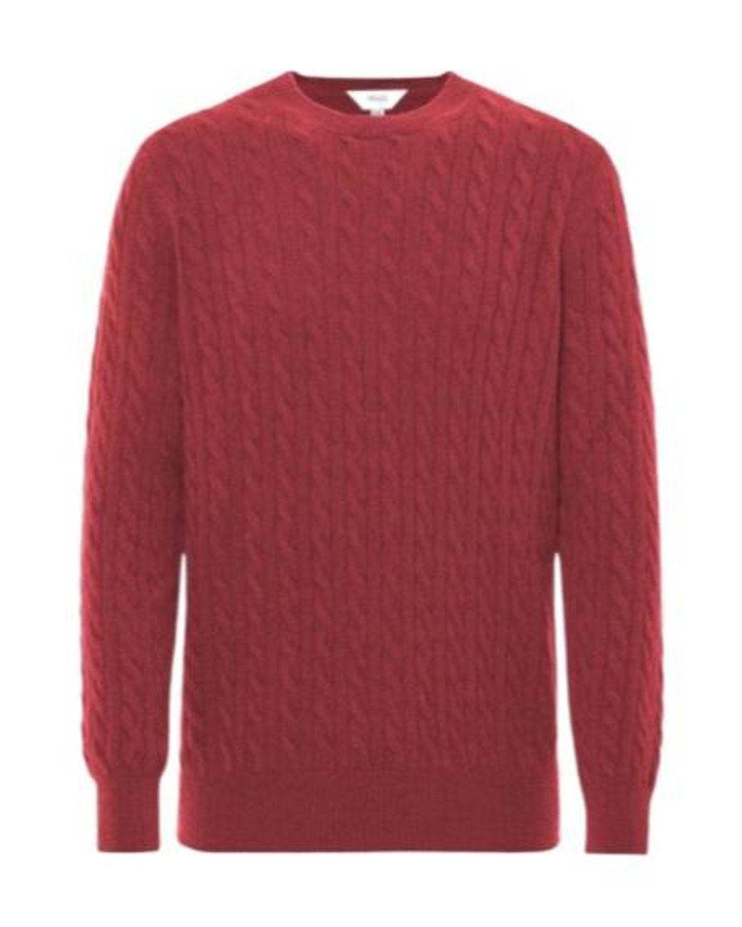Malo Red Crew-Neck Sweater for men