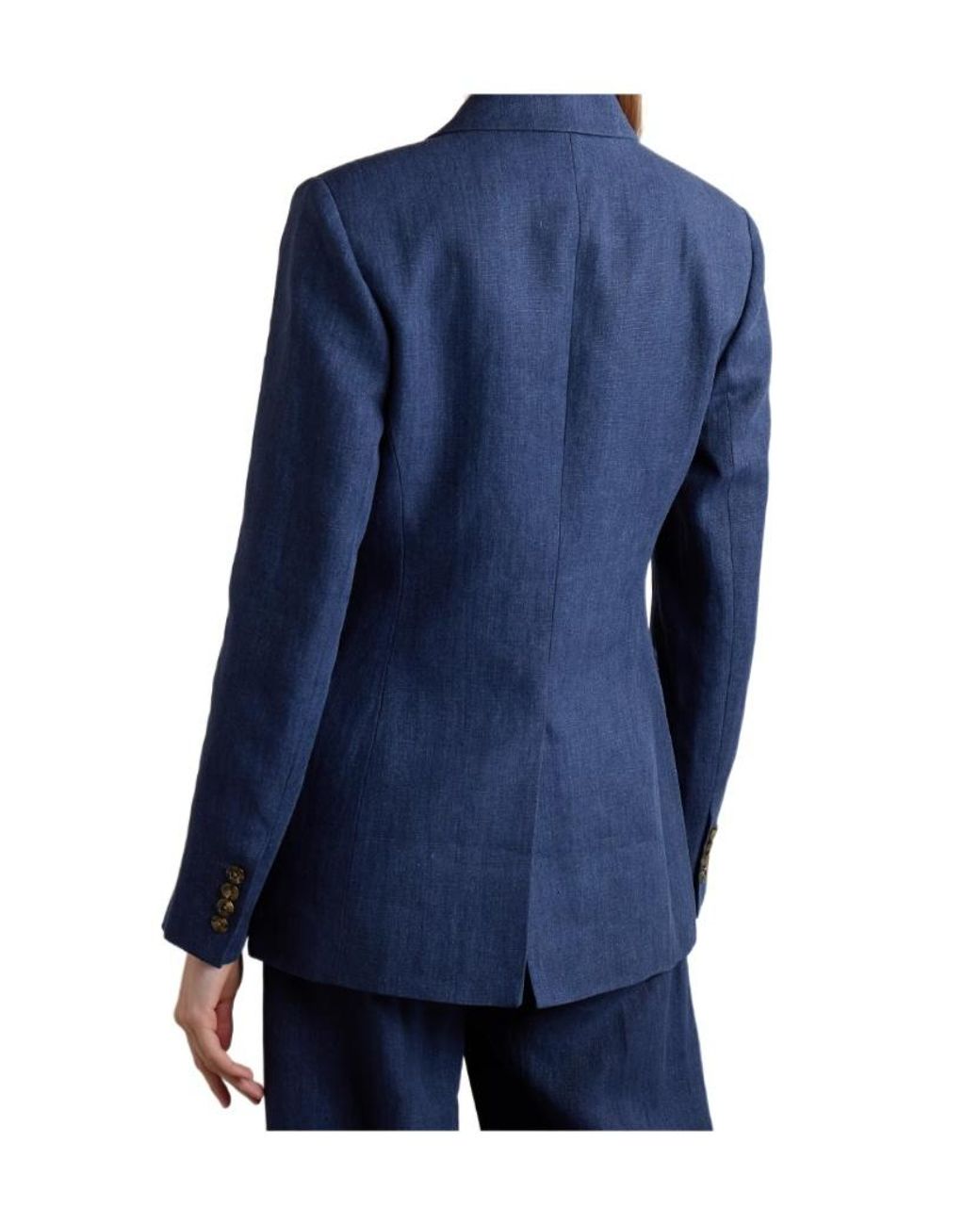 Citizens of Humanity Blue Chelsea Double-Breasted Blazer