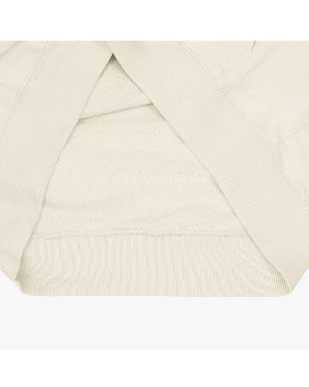 MM6 by Maison Margiela White Logo-Patch Drawstring Hoodie for men