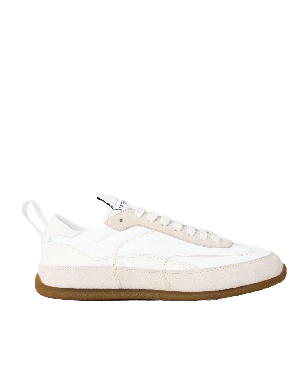 McQueen White Lightweight Low-Top Casual Shoes