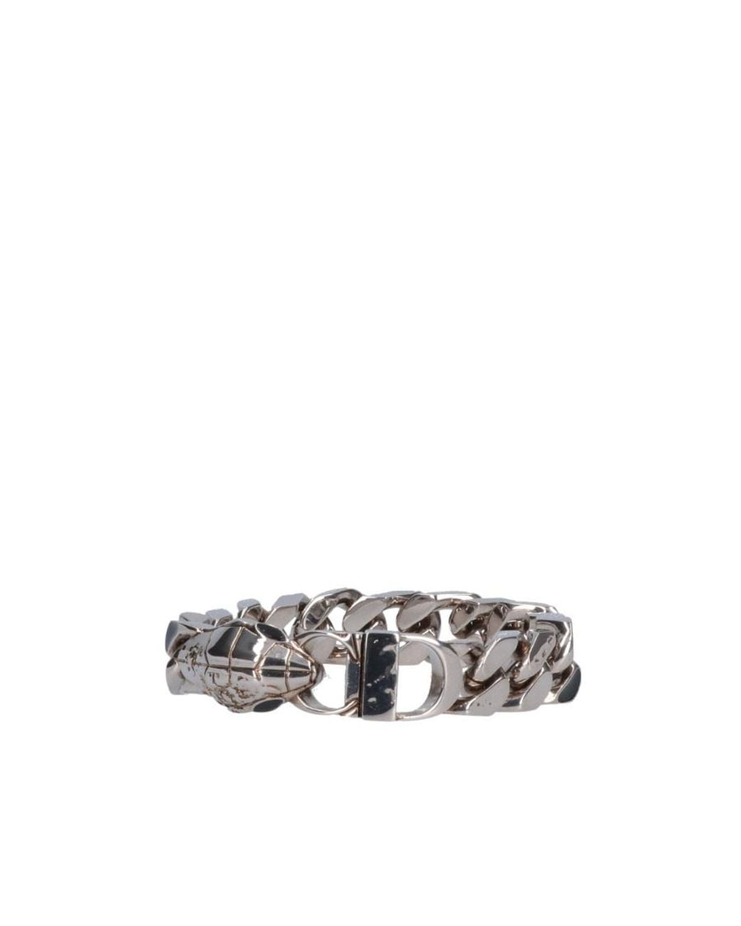 Dior White Snake Bracelet for men