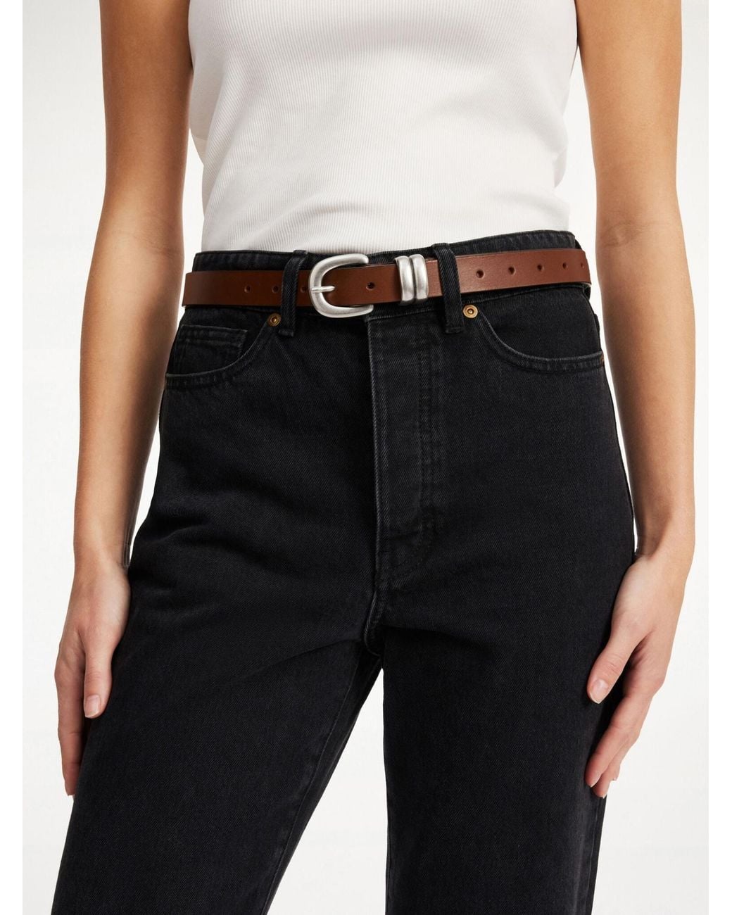 By Malene Birger Brown Zoilo Leather Belt